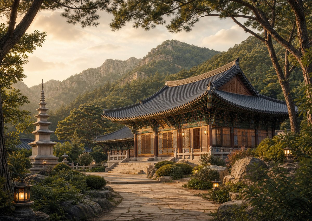 동화사 일러스트